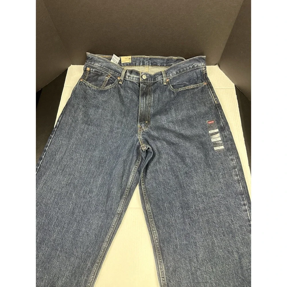Levi's 578 Baggy Denim Jeans Men's Size 38x32 Blue Cotton Y2K Streetwear